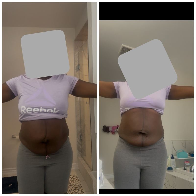 Client transformation – waist definition returned